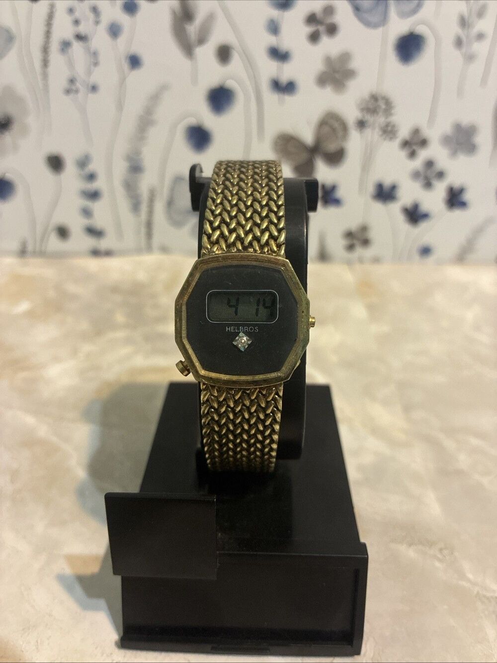Vintage HELBROS ladies Digital Watch With Light
